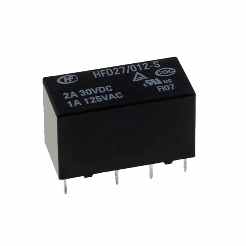 HFD27 - 2amp Double Pole Relay