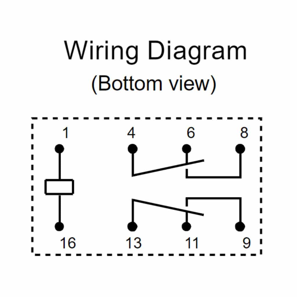 HFD27 - 2amp Double Pole Relay - Image 2
