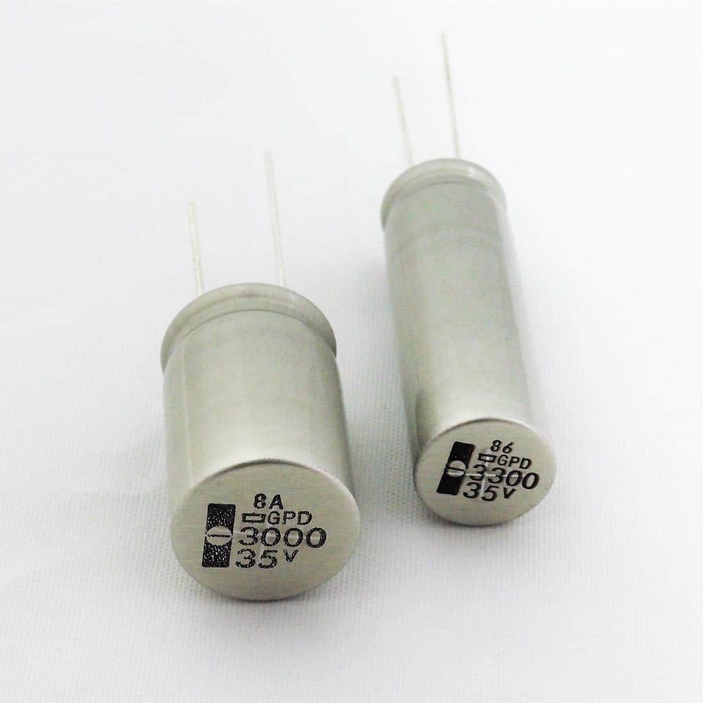 Miniature Aluminium Electrolytic Capacitors Long Life High Ripple