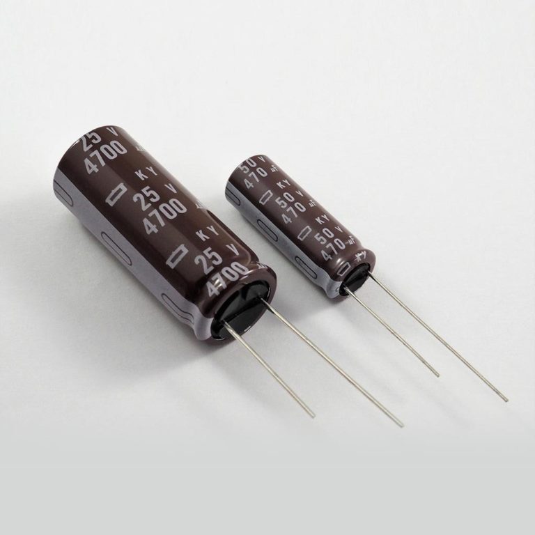 Miniature Aluminium Electrolytic Capacitors Low impedance 105℃ KY Series Easby Electronics