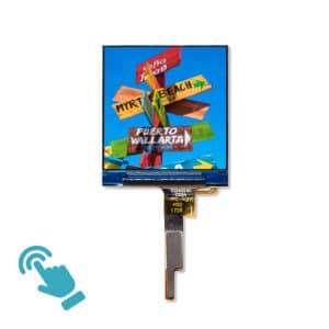 1.3 inch TFT Display 240x240 pixels IPS Capacitive Touch - YB-TG240240C02B-C-A
