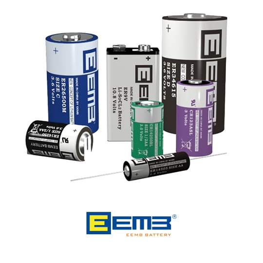 Collection of EEMB Battery Products