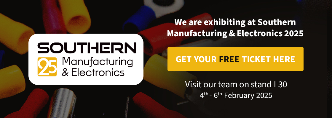 Easby Electronics are exhibiting at Southern Manufacturing 2025 we will be on stand L30